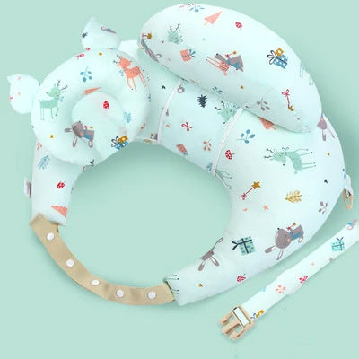 2020 Multifunction Nursing Pillow Halter With Shoulder Strap Baby Pillow Newborn Cartoon Baby Shaping Pillow Soft Feeding Pillow