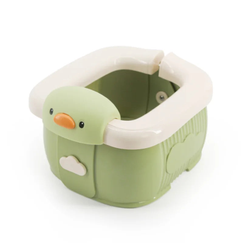 Children's Outdoor Folding Toilet, Portable Children's Urinal, Male and Female Baby Travel Seat Toilet, Car Seat Toilet