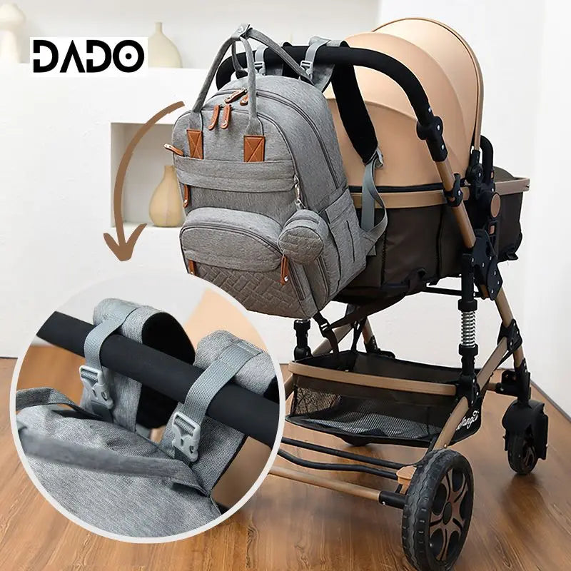 Diaper Bag Backpack Baby Essentials Travel Tote Multifunction Waterproof.