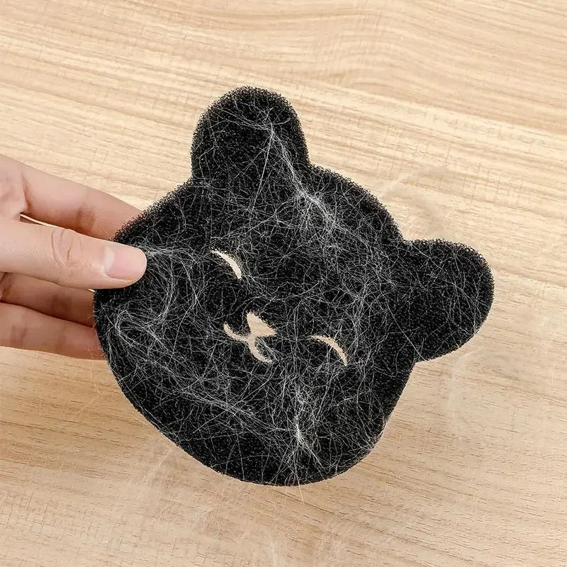 4Pcs Laundry Ball Washing Hine Lint Catcher Bear Shape Pet Remover Reusable Clothes Sofa Cat Dog Hair Cleaning Sponge