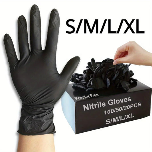 Gloves Black Washing Xl Tableware Disposible Latex Free PVC Gloves Housework Car Industry Gardening Pet Care Cooking Tools