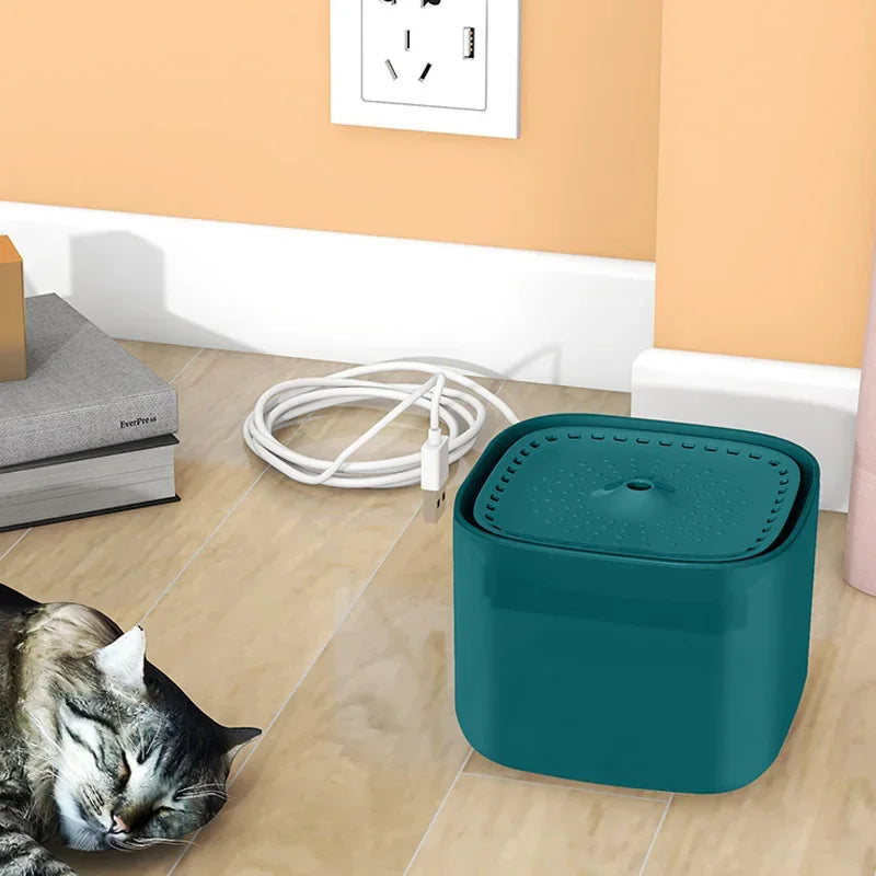 3L Cat Water Fountain Auto Recirculate Filter Large Capacity Filtring Cat Water Drinker USB Electric Mute Cats Water Dispenser