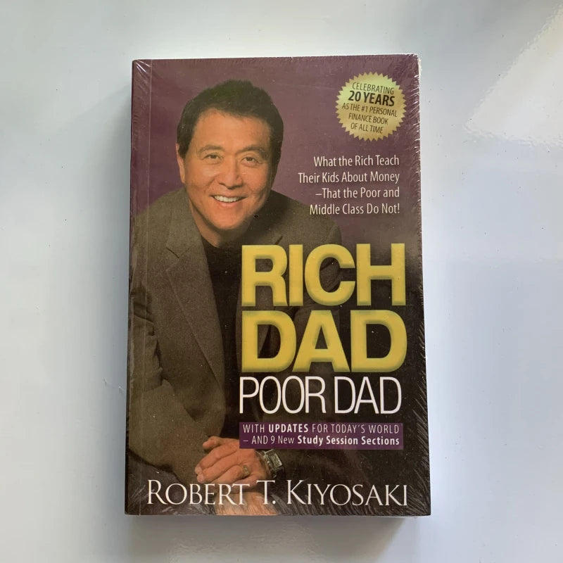 RICH DAD POOR DAD Robert Toru Kiyosaki Personal Finance Children Books Financial Intelligence Enlightenment Education book