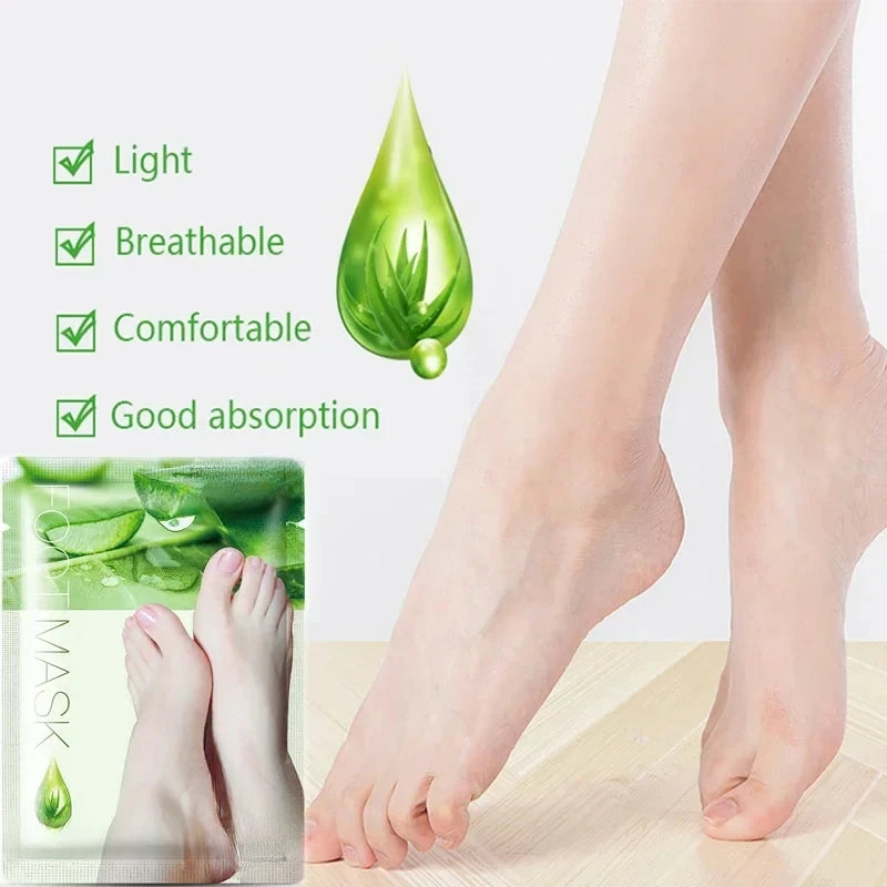 Foot Mask Socks Exfoliating Peel Callus Dead Skin Remover Spa Skin Care Peeling Socks Foot Bath Care Professional Pedicure Tools