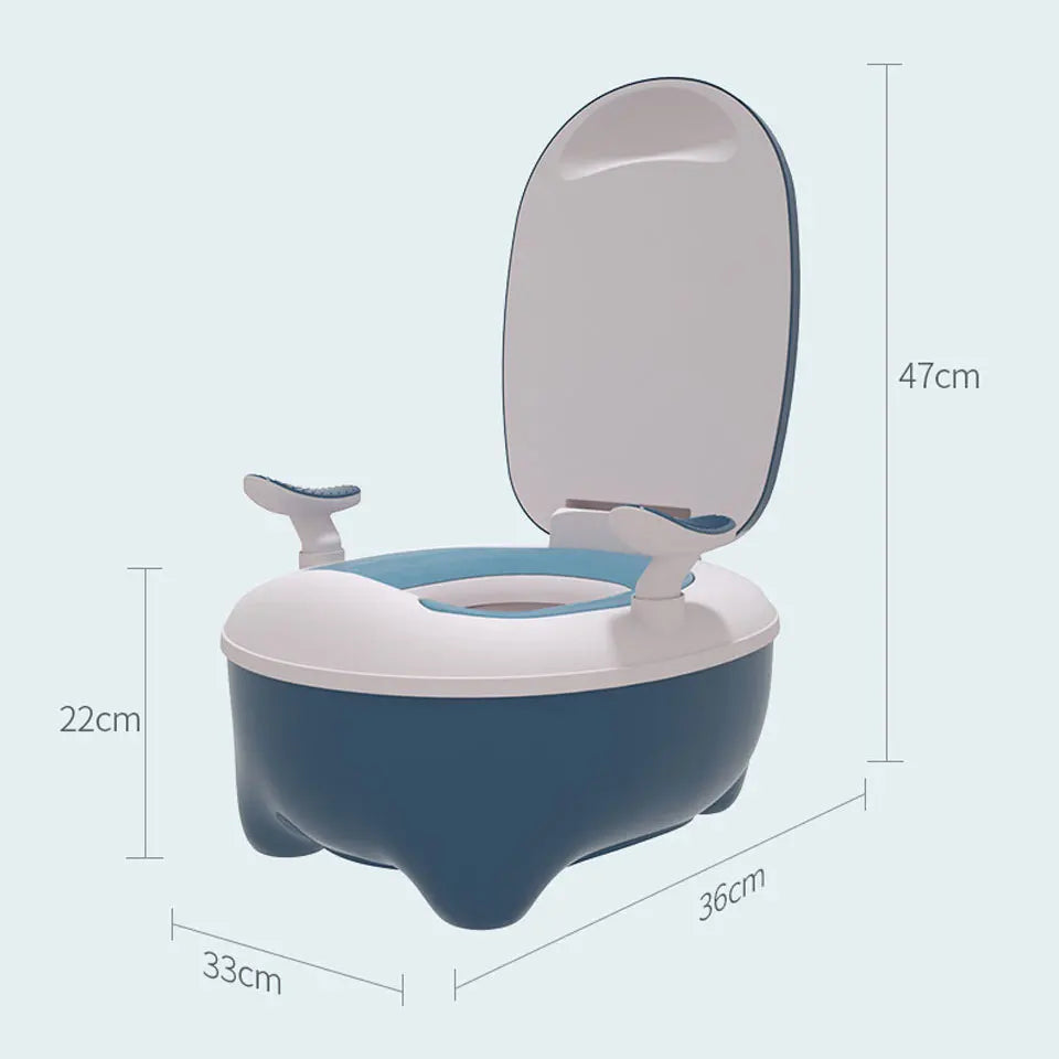 Cartoon Penguin Baby Potty Toilet Seat Portable Children's Potty Training Seat Baby Boy WC Pot Baby Toilet Boy Urinal Travel Pot