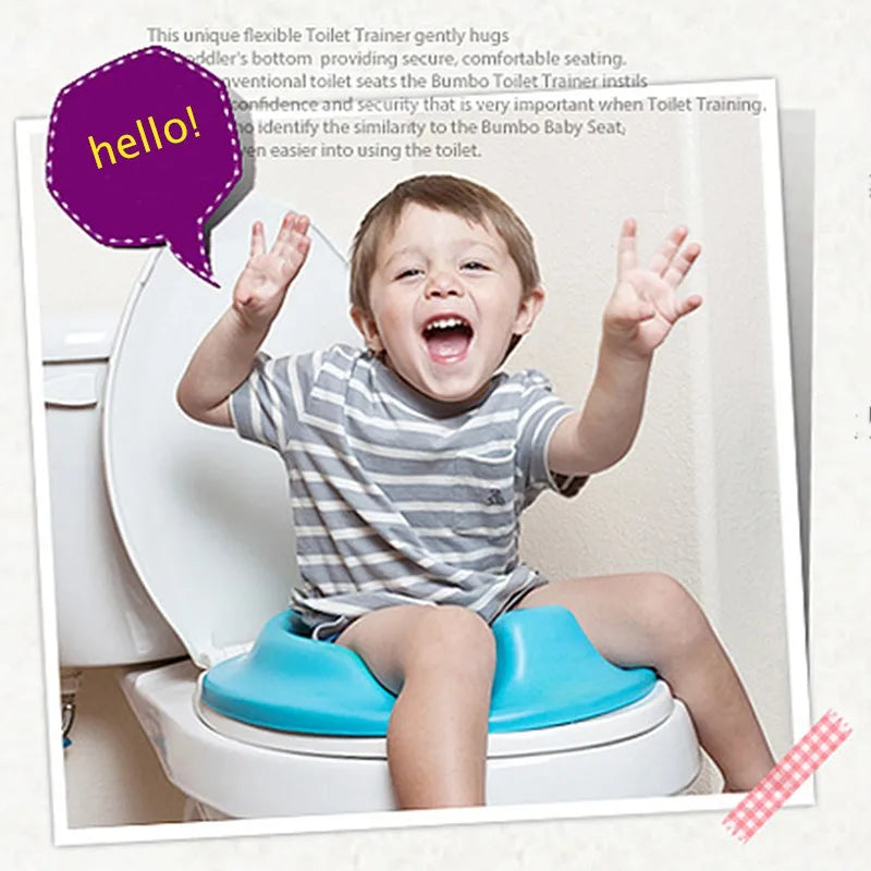 Kids Portable Travel Potty Seat Pad Baby Solid Toilet Training Seat Cover Toddler Urine Assistant Cushion Children Pot Seater