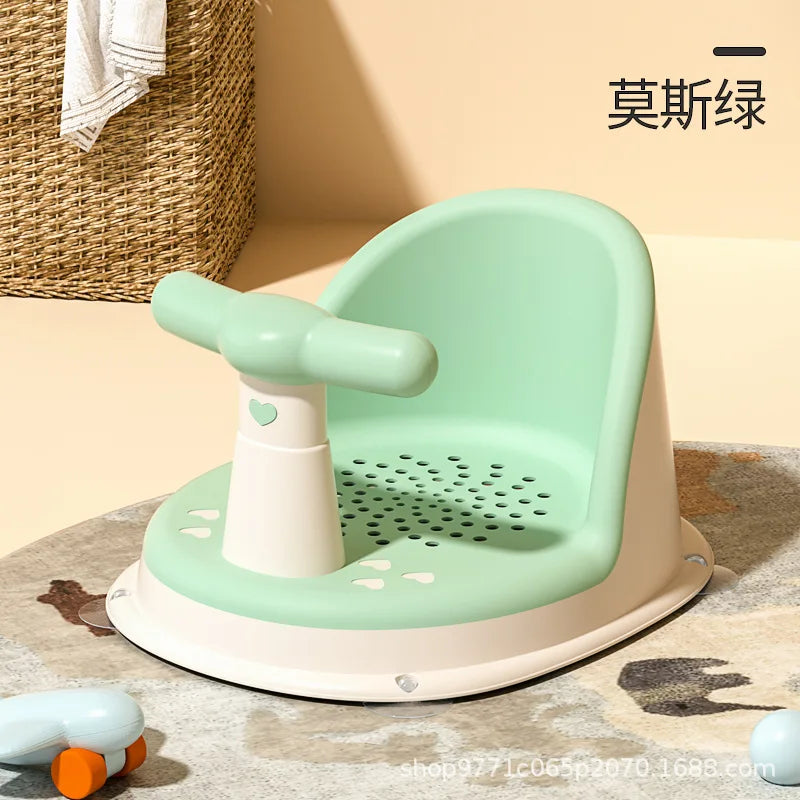 Children's Shower Seat Portable Shower Stand for Newborns and Young Children Children's Growth Accessories