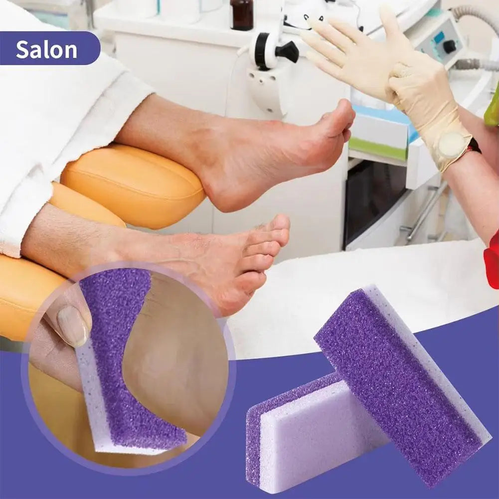 Foot Pumice Stone Foot File Callus Dead Skin Remover Feet Foot Scrubber Smooth Pedicure Heel Foot Seconds Exfoliator In Car V1X2