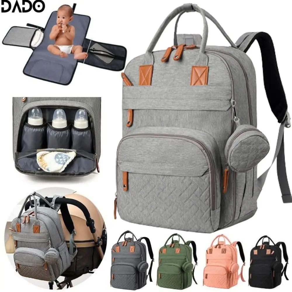 Diaper Bag Backpack Baby Essentials Travel Tote Multifunction Waterproof.