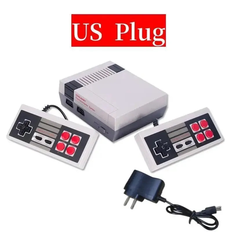 Mini TV Handheld Family Recreation Video Game Console AV Output Retro Built-in 620 Classic Games Dual Gamepad Gaming Player