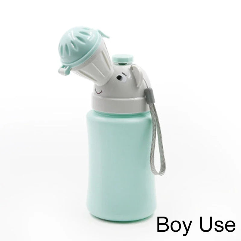 Toilet Pee Bottle  Emergency Portable Kids Urinal Outdoor Car Travel Shrinkable 600/750ml Anti-leakage Boy Girl Training Potty